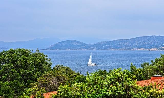 voilier paysage Sardaigne